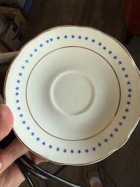 Royal Crownford Limited Edition Bi-Centennial 1776-1976 Fine Bone China Saucer